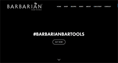 Desktop Screenshot of barbarianbartools.com